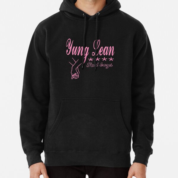 Yung Lean Sadboys Hands logo pink Pullover Hoodie RB3101 product Offical yung lean Merch