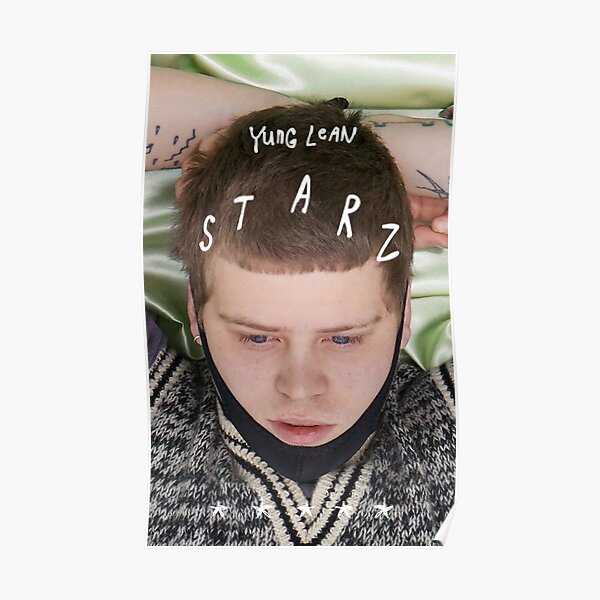 yung lean STARZ album Poster RB3101 product Offical yung lean Merch