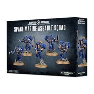 figurine warhammer space marine assault squard