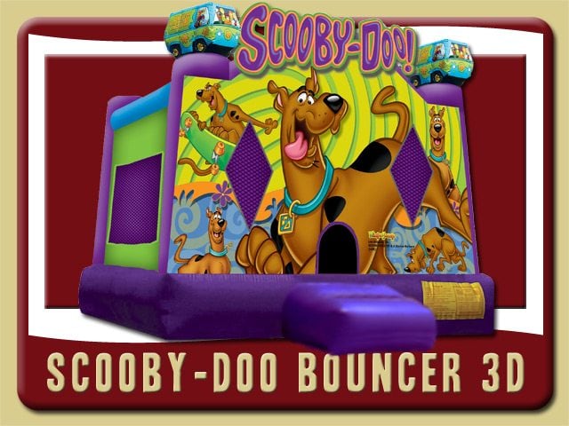 Scooby-Doo Bounce House Party Rental Deland purple