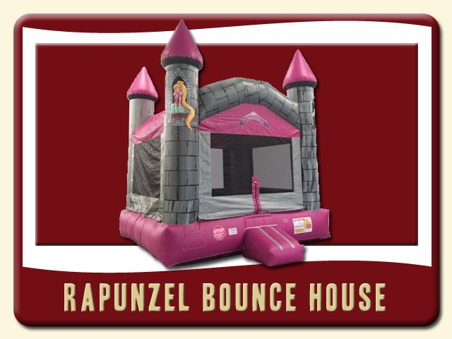 Rapunzel Bounce House Inflatable