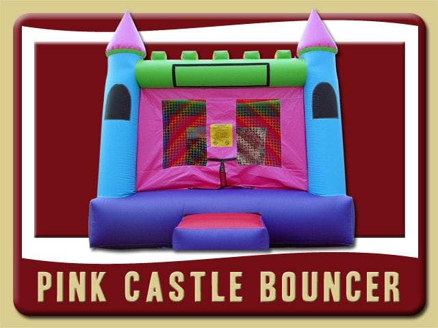 Pink Castle Inflatable Rental Lake Helen