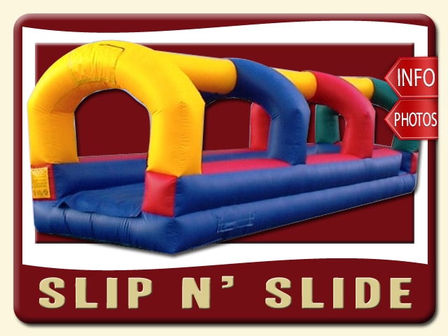 slip n slide water inflatable party rental