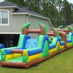 amazon obstacle course tropical rental lake helen green yellow blue