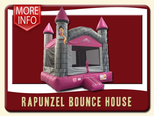 Rapunzel Bounce House Blow Up - More Info
