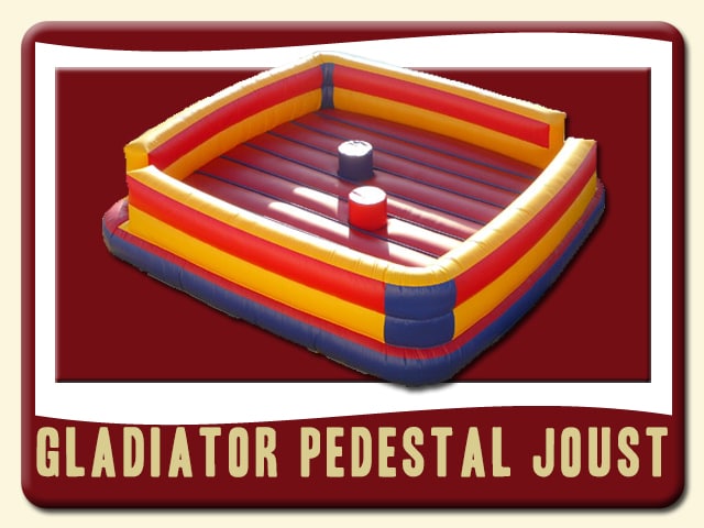 Gladiator Pedestal Joust Inflatable Rental Info