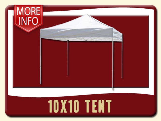 10x10 white tent canopy Rent