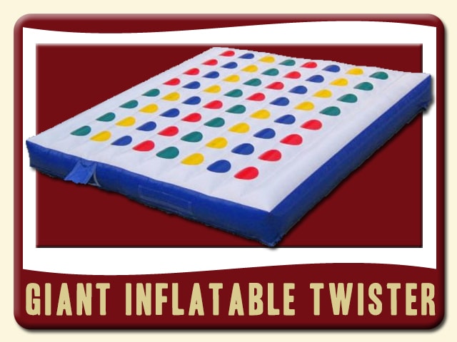Twister Giant Inflatable Game Rental