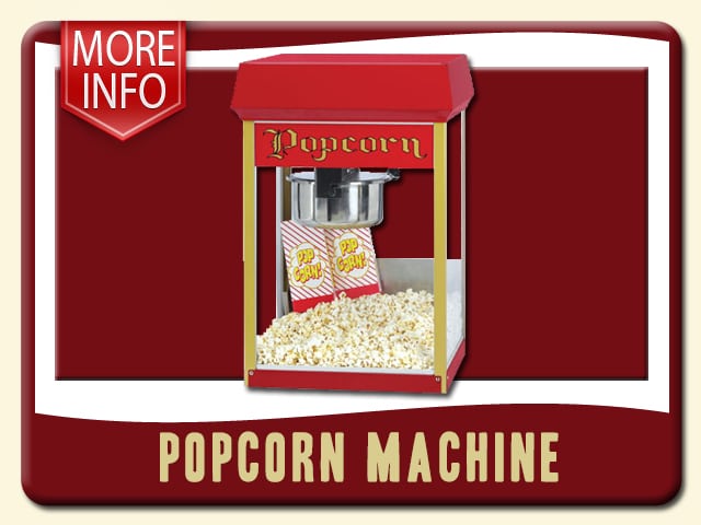 Pop Corn Machine Rent Carnival Food