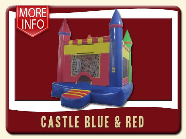 Castle Blue Red Blow Up - More Info