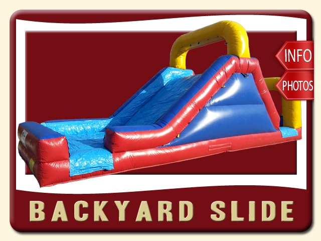 backyard Slide Inflatable rental