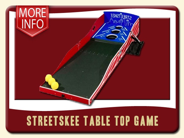 Streetskee Table Top Game Rental Info
