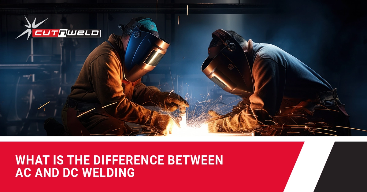 What is the difference between DC welding and AC welding