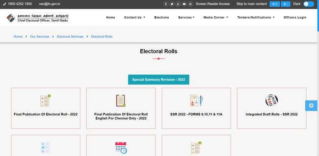 Electoral Rolls (In PDF)